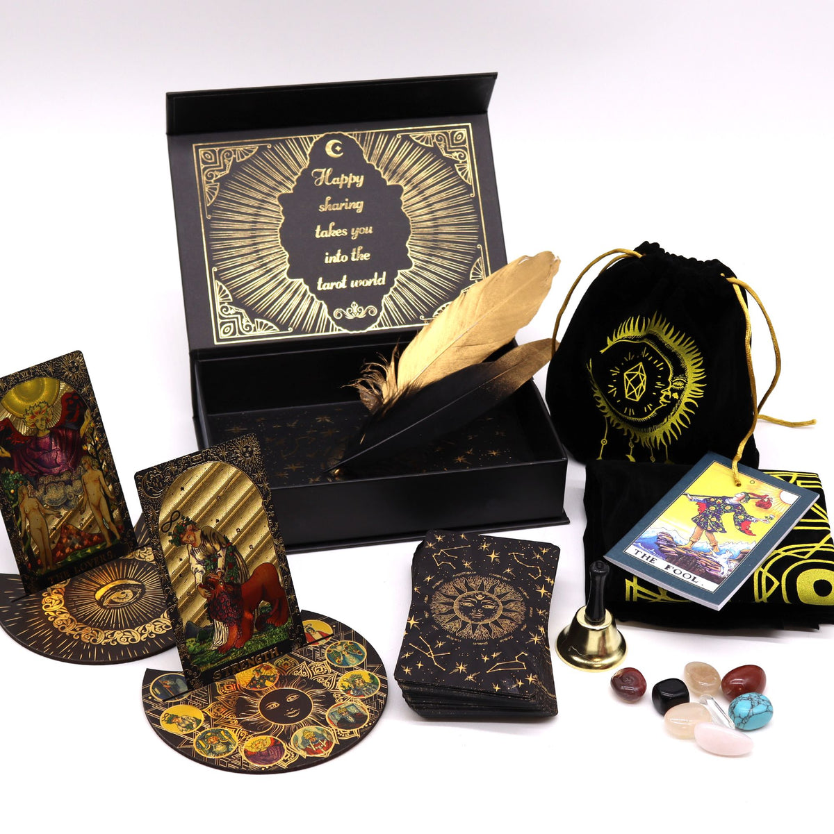 Tarot Hoja Dorada - Que comience la magia - Set de regalo