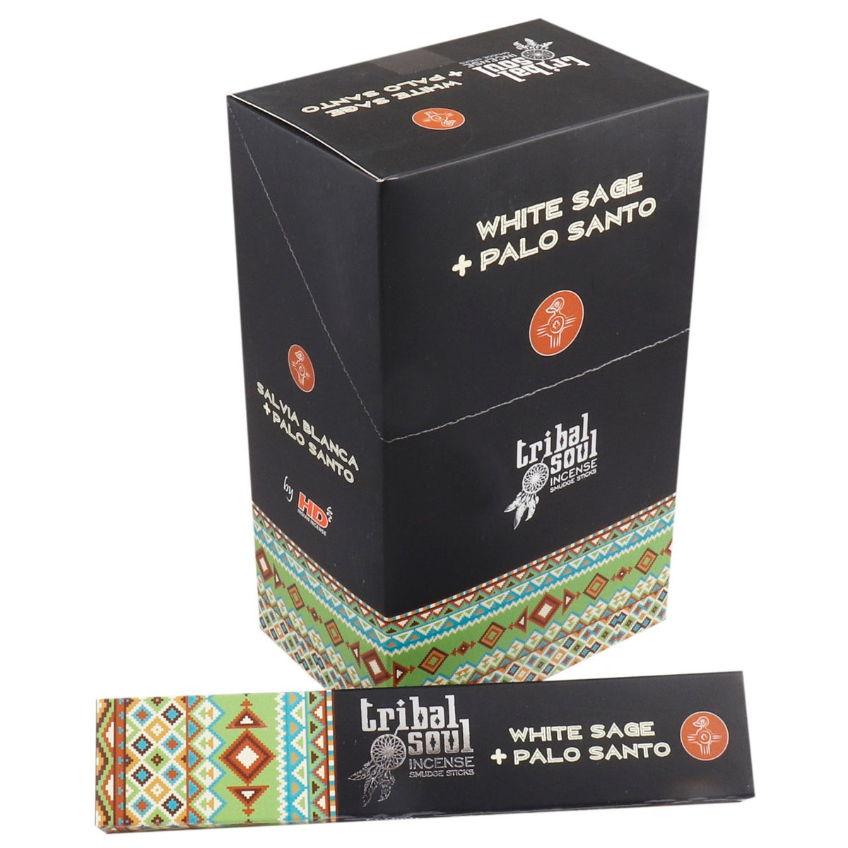 Incienso Tribal Soul - Salvia Blanca + Palo Santo