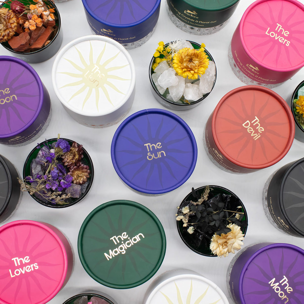 Hop Hare Cristales Difusores & Conjunto Floral - La Luna
