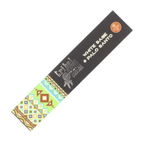 Incienso Tribal Soul - Salvia Blanca + Palo Santo