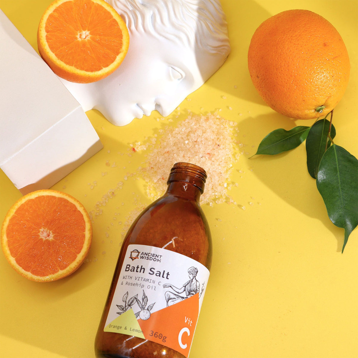 Sal de Baño con Vitamina C