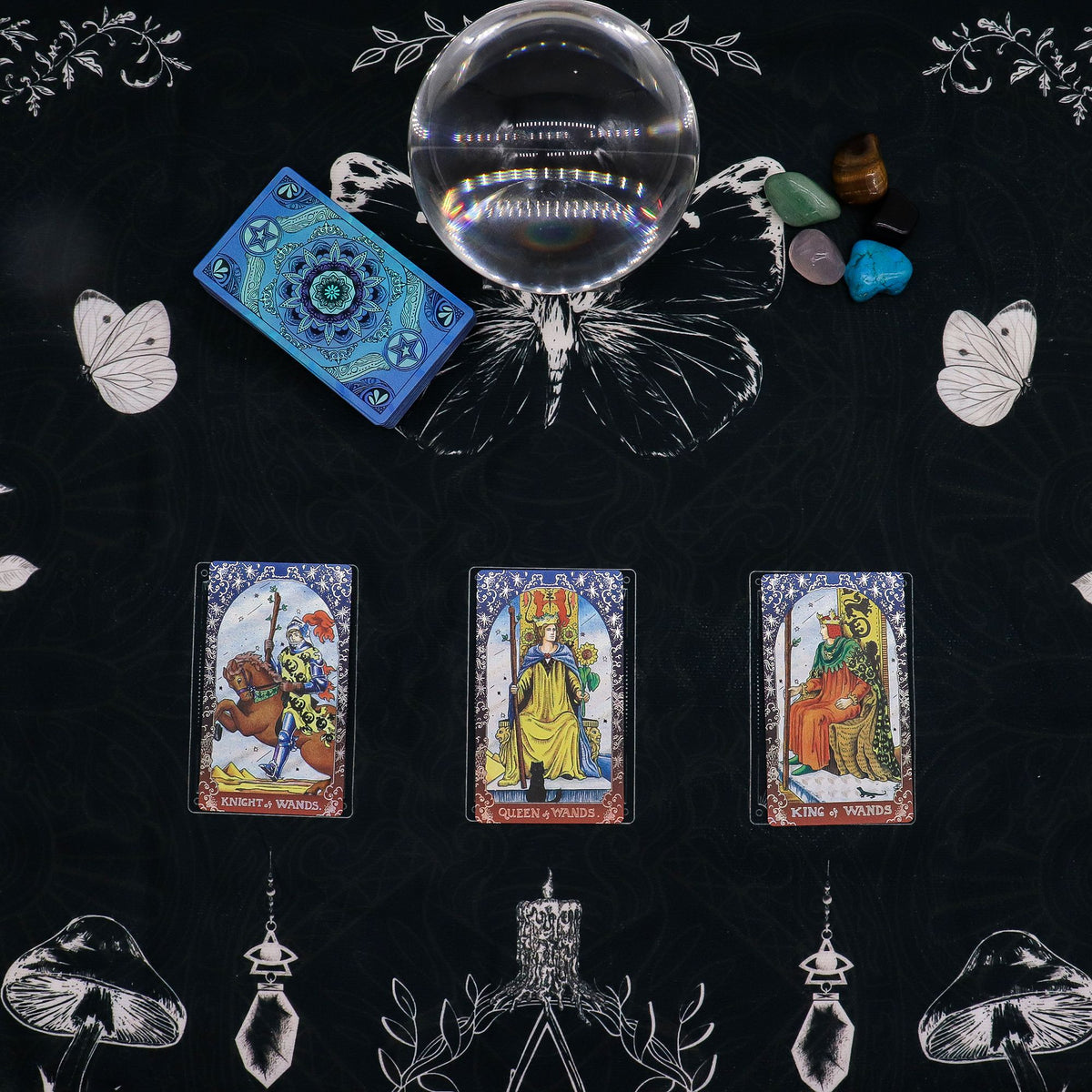 Mantel para lectura de Tarot - Bruja Antigua
